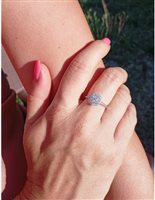 Vicenza - Piazzetta Palladio 2 - Anillo Golay Mujer in Oro blanco Diamante 0.68 Ct ACT004DI1 0.68 G SI - ACT004DI1 0.68 G SI